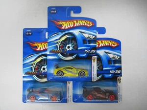 Lot Of 3 2006 Hot Wheels New Models Yellow Blue Black Nissan Z - Picture 1 of 17