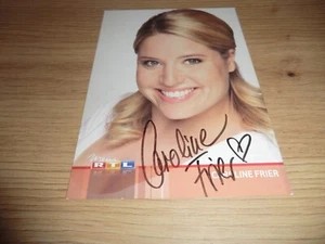 Caroline Frier- Alles was zählt - Autogrammkarte original signiert - Bild 1 von 1