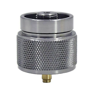 1 Lb Adapter Camping Propane Small Gas Tank Adapter Input Lindal Output Stove - Picture 1 of 13
