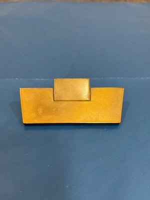 American Of Martinsville Dresser Drawer Pull Brass Atomic Mid Century MCM K7292 - Image 1 of 4