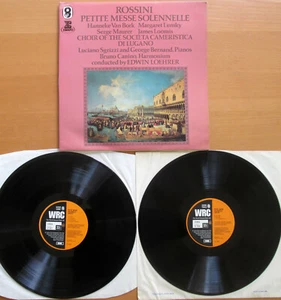 ST 1016/7 Rossini Petite Messe Solennelle Edwin Loehrer 2xLP Erato Gatefold NM - Picture 1 of 6