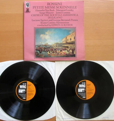 ST 1016/7 Rossini Petite Messe Solennelle Edwin Loehrer 2xLP Erato Gatefold NM - Image 1 of 4