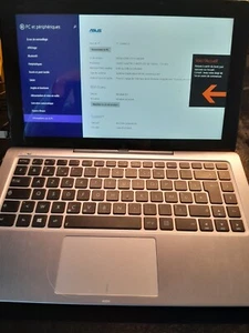 PC portable Tablette 2-en-1 ASUS - Photo 1/4