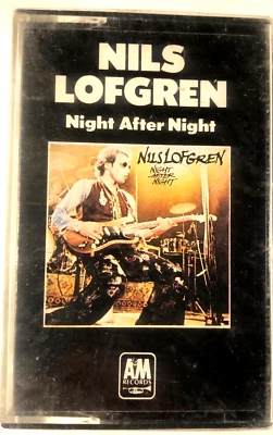 Niles Lofgren Night After Night cassette UK Import CLM 68439 new sealed - Image 1 of 3