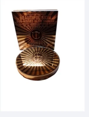 Charlotte Til BEAUTIFUL SKIN SUN-KISSED GLOW CREAM BRONZER 4 DEEP NEW BOXED+FREE - Image 1 of 3
