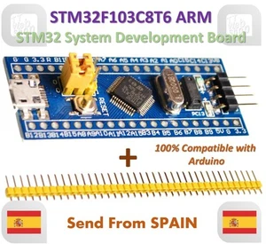 STM32F103C8T6 ARM STM32 Minimum System Development Board Module for Arduino - Imagen 1 de 4