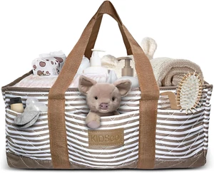 Baby Diaper Caddy - Organizer Tote Bag for Newborn Essential Boy or Girl - Baby - Picture 1 of 12