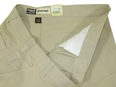 Men's Work Pants NEW Guide Series Beige Canvas Tag 40x34 measured Size 39x33 - Image 1 of 4