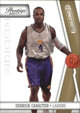 2010-11 Prestige Bonus Shots Gold Basketball Card #208 Derrick Caracter/249
