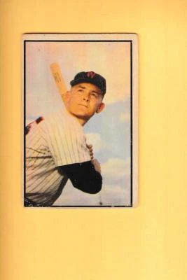 1953 Bowman Color #139 Pete Runnels Washington Senators F Fair Lot # 6509 - Image 1 of 2