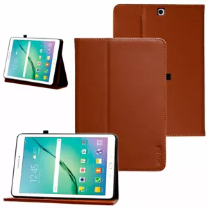 Premium Leder Schutzhülle Samsung Galaxy Tab S2 - 9,7" Tablet Tasche Hülle Cover - Bild 1 von 12