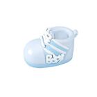 Blue Resin Baby Bootie Cake Topper for Baby Shower or Christening or Baby Reveal