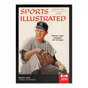 2021 Topps X Sports Illustrated #26 Whitey Ford - Yankees Top Pitcher - Bild 1 von 2