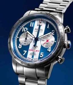 Shelby x Fossil GRAND TOURER Model Watch Set Racing Chronograph Limited Edition - Picture 1 of 11