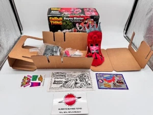 1990 Bayou Blaster komplett mit Box & Insert Swamp Thing Vintage Kenner Fahrzeug - Bild 1 von 3