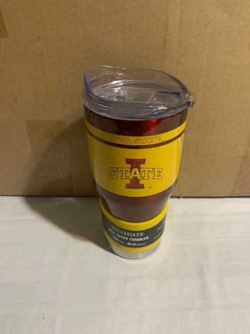 Iowa State Cyclones NCAA 24oz Tumbler Cup Mug Boelter Brands New Cover