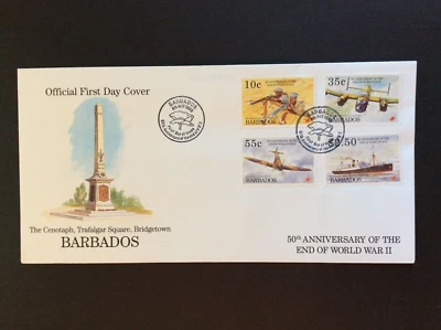 BroadviewStamps Barbados #891-94 FDC VF. - Image 1 of 3