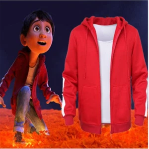 Hot ! CoCo Miguel Riveras Cosplay Costume Jacket Kid Adult Coat Hoodie Sweater - Picture 1 of 6