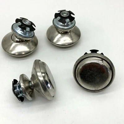 (4-Pack) Chair Table Desk Leg Slides Glides Feet for 1/2" or 5/8" ID Tube - Image 1 of 4