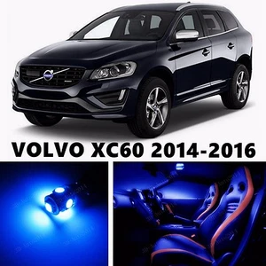 Kit de equipamiento interior de luz azul LED de 10 piezas para VOLVO XC60 2014-2016 - Imagen 1 de 8