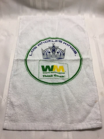 LA KINGS Crown Logo Rally Towel - NHL Los Angeles Hockey - 17" x 11" Cover
