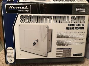 Homack Security Wall  Safe. Hidden Recessed  SAFE SECURITY BOX JEWELRY GUN CASH