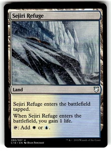 Sejiri Refuge Commander 2018 Regular MTG - Picture 1 of 2