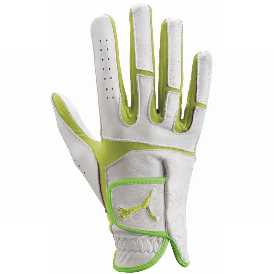 Guante Puma Flexlite Performance (Mujer DERECHO, Sunny Lime, GRANDE) NUEVO Foto 1 de 1