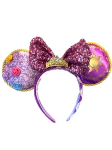 Disney Ears Rapunzel  Disneyland Paris Headband Tangled - Picture 1 of 5
