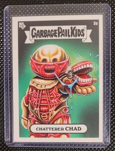 2025 Topps Garbage Pail Kids Oh The Horror-ible Wave 1 - Chatterer Chad 3a - Picture 1 of 2