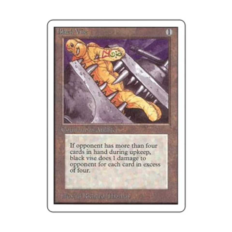 WOTC MtG Unlimited Black Vise (U) EX - Image 1 of 1