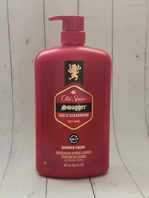 Old Spice Swagger Body Wash,雪松香味,33.4 液量盎司  — 第 1/2 张图片