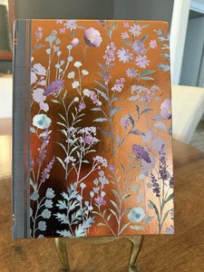 Punch Studio Peacock Faux Book Storage Keepsake Decorative Box 11"x 8” - Picture 1 of 4