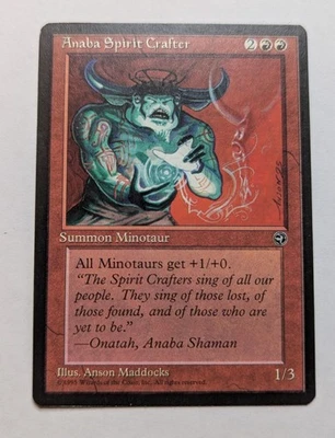 Anaba Spirit Crafter Homelands MTG Magic Gathering - Image 1 of 2