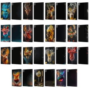 OFFICIAL SPACESCAPES COCKTAILS LEATHER BOOK WALLET CASE COVER FOR APPLE iPAD - Picture 1 of 21