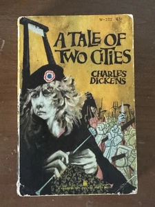 A TALE OF TWO CITIES CHARLES DICKENS WASHINGTON SQUARE PRESS BOOK W 222 1962 Vtg - Bild 1 von 2