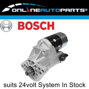 Bosch Starter Motor for Landcruiser HDJ81 24v System 4.2L 1HD-FTE 1HD-T 1990~97 - Picture 1 of 4