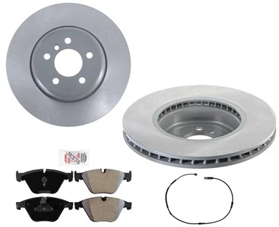 Rotores de freno de disco delanteros recubiertos GEO pastillas de freno de disco para BMW 535d 2014-2016 Foto 1 de 4