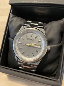 Seiko Masterpiece Collaboration Uhr Silber Limited Edition stilvolles Design - Bild 1 von 10