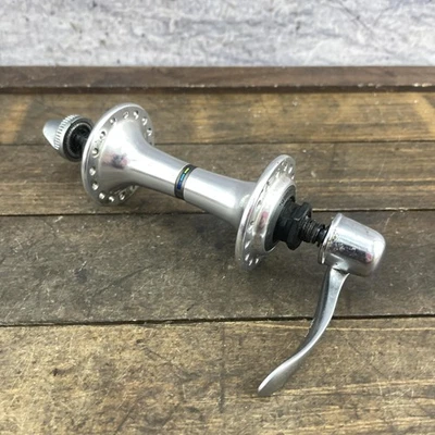 Vintage Shimano 600 Front Hub 32h HB-6400 Quick Release Road Bike 80s Made Japan - Image 1 of 4