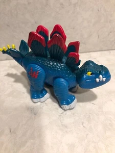 Playskool Heroes Jurassic World Tracker Stegosaurus Blue Action Figure A14 - Picture 1 of 5