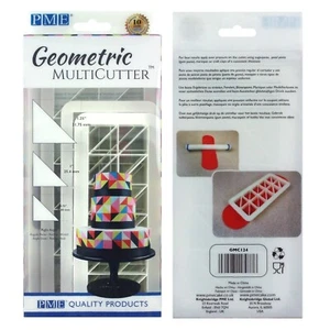 PME Geometric MultiCutter Right Angle 3 Pack 3 Sizes Icing Cake Decoration - Picture 1 of 2