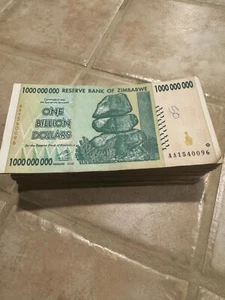 🇿🇼 ZIMBABWE 1 BILLION DOLLAR BANKNOTE, AA/2008, P-83 - CIRCULATED 🇿🇼 - Picture 1 of 7