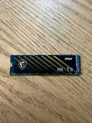 MSI Spatium 1TB SM390N1TB M390 NVMe M.2 2280 PCIe 3.0 Solid State Drive W/window - Image 1 of 4