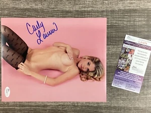 (SSG) Hot & Sexy CARLY LAUREN Signed 10X8 Color Photo "Miss Oct. 2013" - JSA COA - Picture 1 of 5