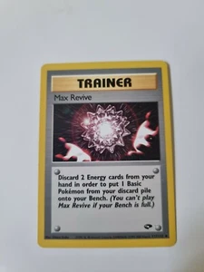 Pokemon Max Revive 117/132 English Gym Challenge PSA NM Near Mint Trainer - Bild 1 von 1