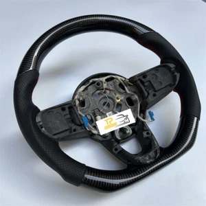 Real Carbon Fiber Steering Wheel For MINI Cooper JCW R56 F54-57 2014-2020 - Picture 1 of 8