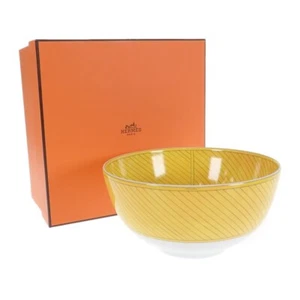 HERMES Soleil d'Hermes Large Bowl Western Tableware Deep Plate 16cm TGIS - Picture 1 of 7