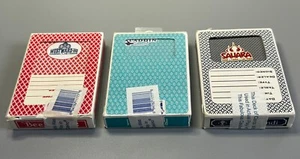 Las Vegas Casino tatsächliches Spiel versiegelte Karten Decks Westward-Ho Aladdin Sahara - Bild 1 von 4