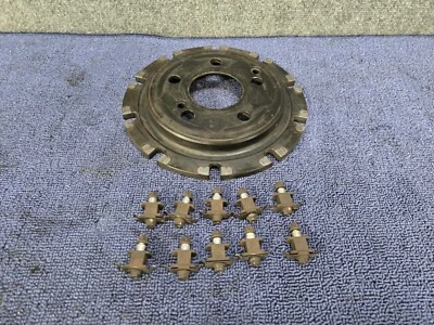 2006-2010 W219 AMG CLS63 OEM FRONT LEFT TWO PIECE ROTOR BRAKE FRAME WITH BOLTS - Image 1 of 4